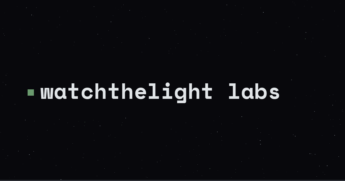 watchthelight labs
